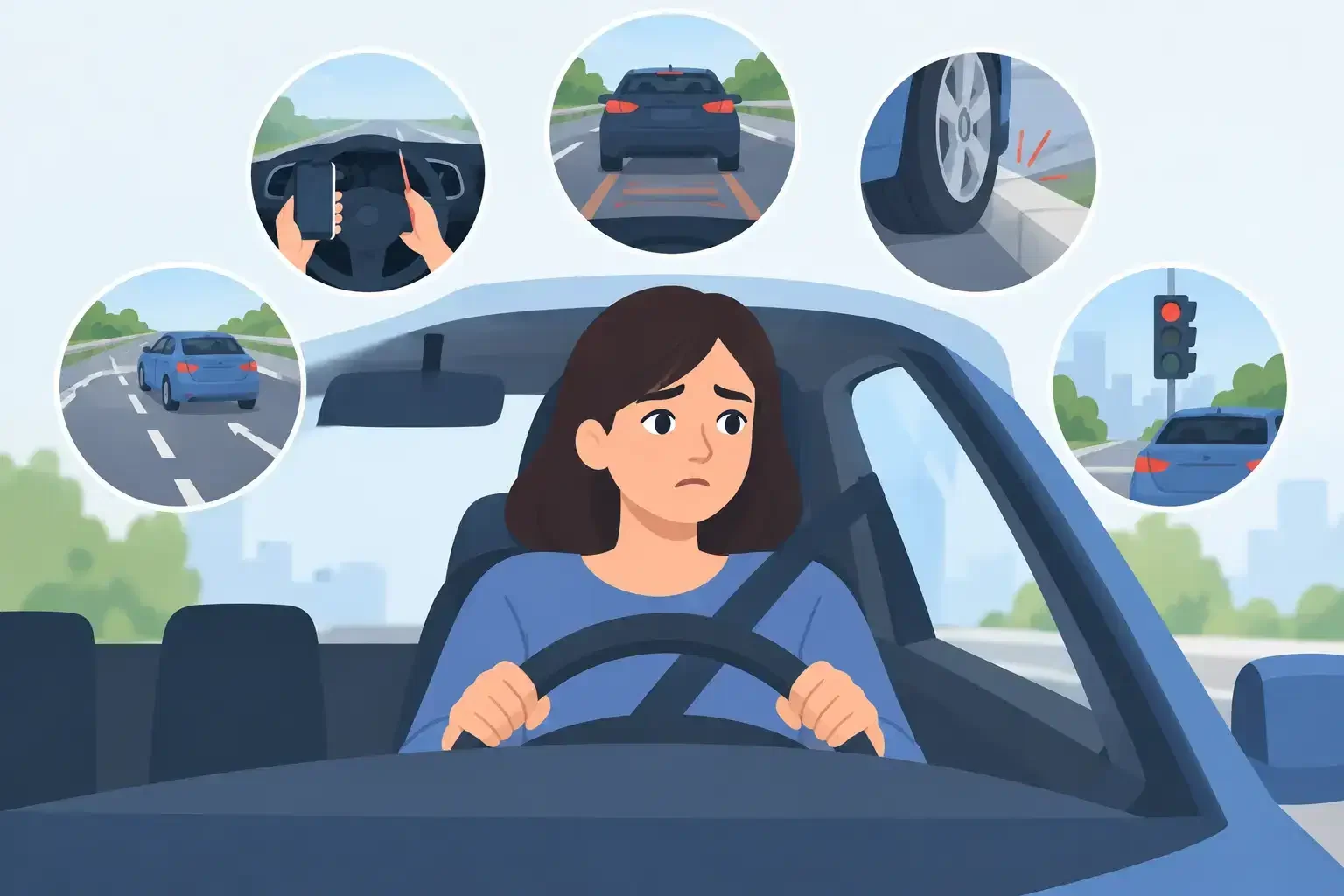 10 Beginner Driver Mistakes That Cost Marks